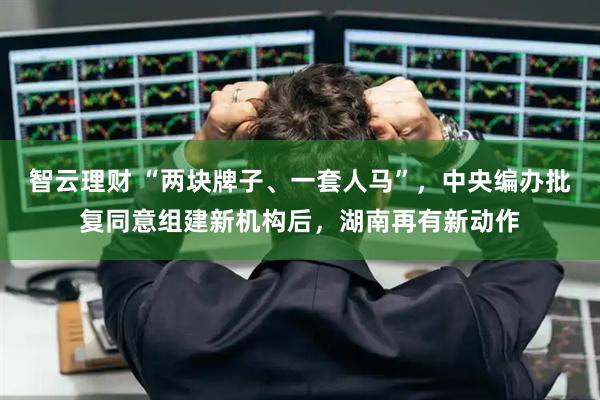 智云理财 “两块牌子、一套人马”,中央编办批复同意组建新机构后,湖南再有新动作