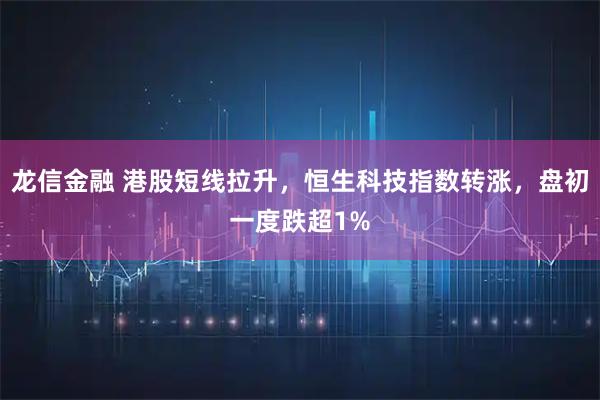 龙信金融 港股短线拉升，恒生科技指数转涨，盘初一度跌超1%