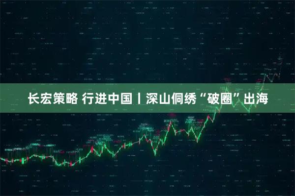 长宏策略 行进中国丨深山侗绣“破圈”出海
