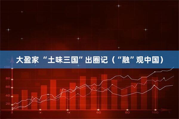 大盈家 “土味三国”出圈记（“融”观中国）